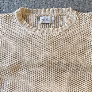 Steven Alan Beige Women's Crew Neck Sweater